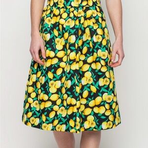 NWT Compania Fantastica Lemontree A-Line Skirt
